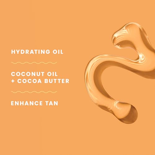 Image of Hawaiian Tropic Dark Tanning Oil, 8 Fl Oz | Moisturizing Body Oil with Cocoa Butter, Tan Enhancer, 8 Fl Oz each Twin Pack