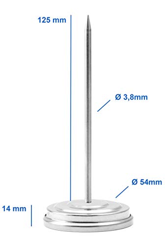 Scheiber - Termometro per arrosti in acciaio INOX