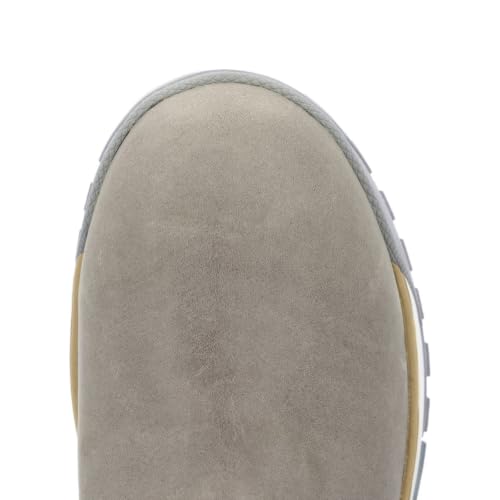 Image of Women's Waterproof Leather Ankle Deck Boot, Grey Iceberg, Size 11(M)