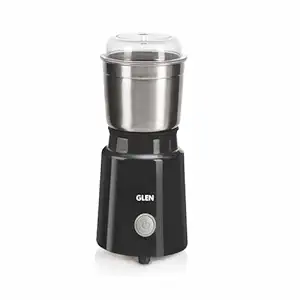 Glen Electric Mini Grinder 350 Watt | 1 Jar | ABS Body | ISI Certified| 2 Year Warranty White (SA 4045 NG) (SA4045MMG)