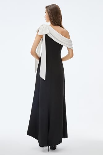BABEYOND Formal Dress for Women - Prom Dress One Shoulder Evening Dresses Cocktail Party Dress for Wedding Guest2