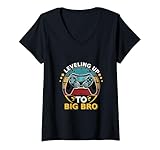 Photo Gallery donna livellamento fino al grande fratello divertente gamer bambini uomini maglietta con collo a v Photo Gallery donna livellamento fino al grande fratello divertente gamer bambini uomini maglietta con collo a v