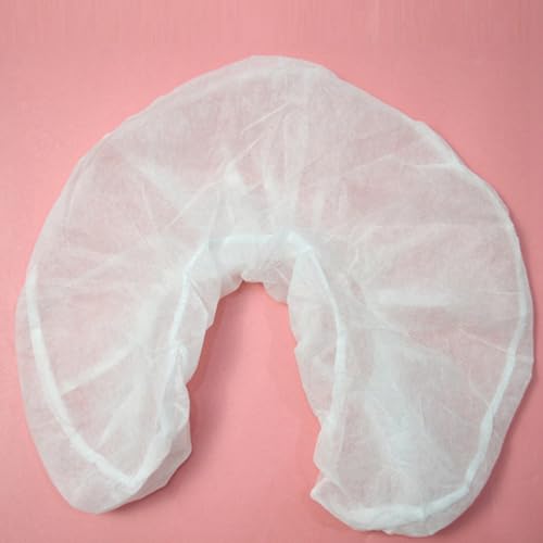 Housse appui-tête jetable non-tissé en U pour table de massage spa esthétique 300pc