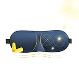 Portable Sleep Accessory: This eye covering for sleep is crafted with a portability, offering a foldable and compact structure that seamless builes with backpack luggage, ensuring a travel environment ready experience for commuters or vacationers seeking better rest