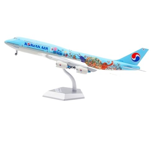 Modelos de aviones a escala 1/200 Boeing B747-8I miniatura fundida
