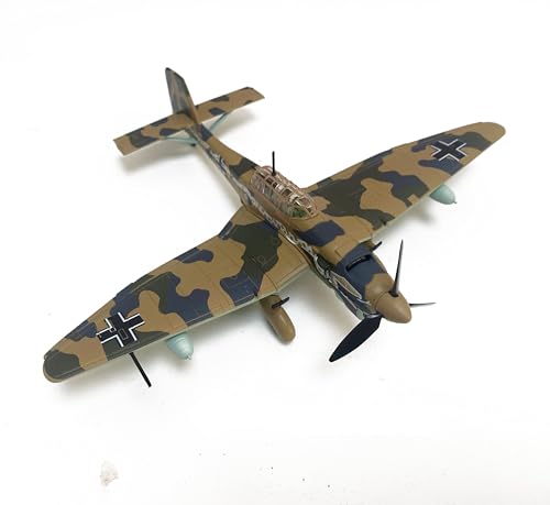 Junkers Ju 87 Stuka 1/72 réplique historique haut de gamme en zamak jaune pour collectionneur