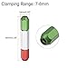 HARFINGTON Aluminum Alloy Pin Gage Handle 7-8mm Clamping Range Go No Double End Gauge Handle Industrial Tools for Plug Gage