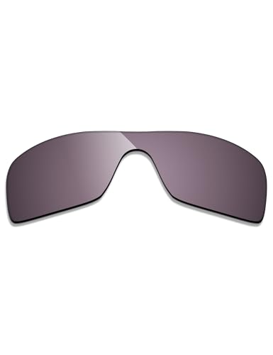 Image of Alphax Gray Chrome Mirrored Elite Polarized Replacement Lenses for Oakley Turbine Rotor OO9307 Sunglasses
