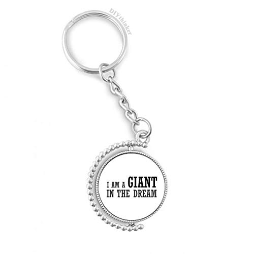 Anillo de la cadena motivacional para organizar tus llaves con estilo diario