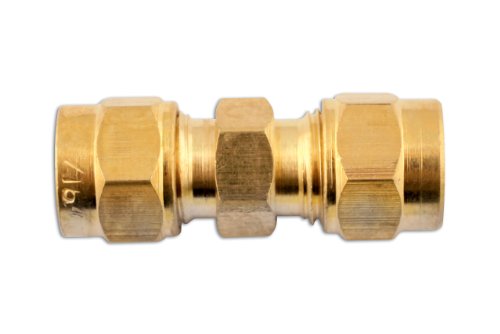 Connect 31181 Brass Straight Coupling 3/8" 10Pc