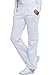 Cherokee Women's Workwear Scrubs Core Stretch Pull-On Cargo Pant, White, Medium