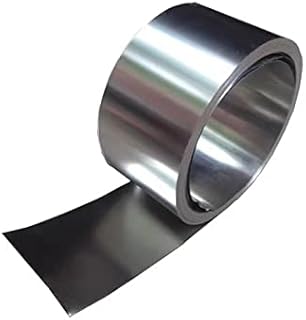 GatherTOOL 1Meter/lot SS 304 Thick 0.1/0.2/0.3/0.4/0.5mm Wide 50MM 1Meter/lot Stainless Steel Strip Steel Sheet Steel Foil Steel Plate (Specification : 0.1x50mmX1meter)