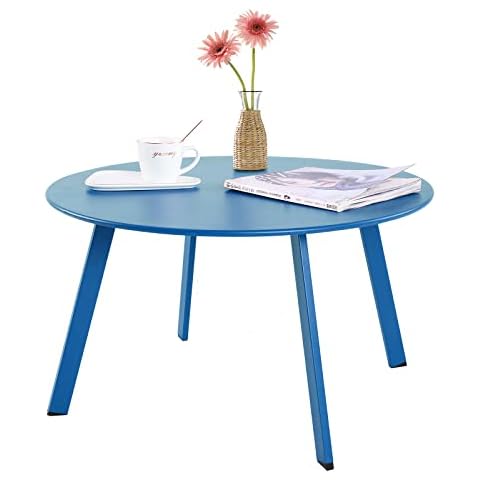 Mesa de café LAMMOON azul Cover
