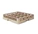Rack-Master Glass Rack w/ (20) Compartments - (1) Extender, Burgundy