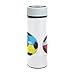 XiangHeFu Sport Thermos Compleanno Pallone da Calcio Calcio Tazza da Viaggio Bottiglia d'Acqua Bottiglia da 17 Once A Prova di perdite Tenere Freddo o Caldo