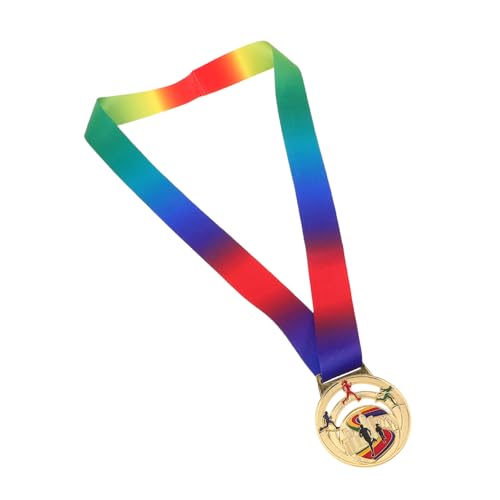 TOGEVAL Medallas Deportivas de Aleación de para Corredores con de Cuello Metálica para Competiciones Maratones Atléticos