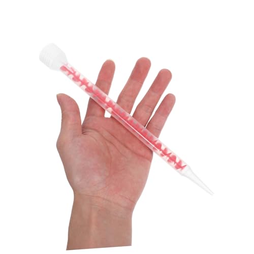 12 pcs aplicador mezclador estático para sellador plástico miniatura 4