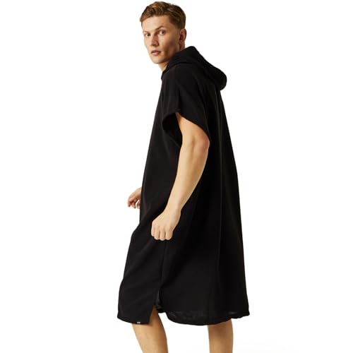 mens Adults Hooded Outdoor Surf Surfing Towel Poncho2