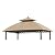 Garden Winds Replacement Canopy for The Pinehurst Grill Gazebo - Standard 350 - Beige - Will ONLY FIT Model L-GG093PST-B, Will ONLY FIT IF You Have Horizontal RAILINGS ON Four Sides