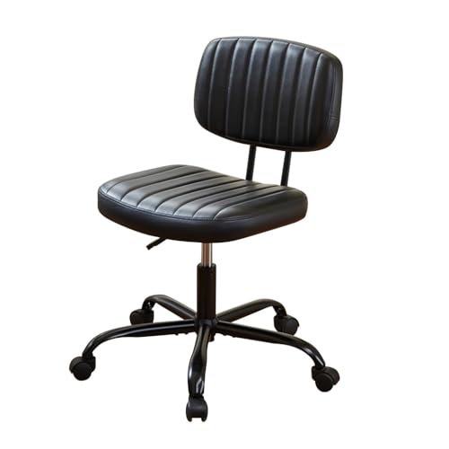 Chaise ordinateur cuir ergonomique hauteur et inclinaison