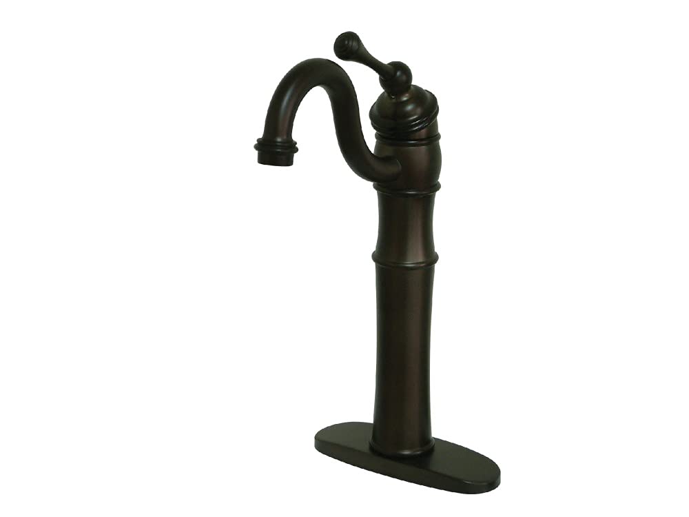 Kingston Brass KB3425BL Viktorya Dönemi Lavabo Musluğu, Yağla Pürüzsüzleştirilmiş Bronz