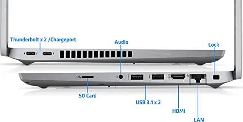 Image of Dell Latitude 5420 Laptop - 14 inch HD (1366x768) AG Display - 2.6 GHz Intel Core i5 1145G7 4-Core (11th Gen) - 16GB - 256GB SSD - Windows 10 Pro