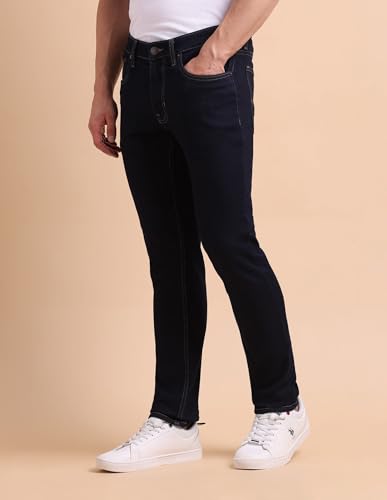 Image of U.S. Polo ASSN. Denim Jeans for Men - Slim Tapered Fit, Mens Jeans for Office & Regular Wear
