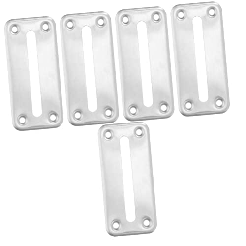 5 piezas de huchas de acero inoxidable plata miniatura 1