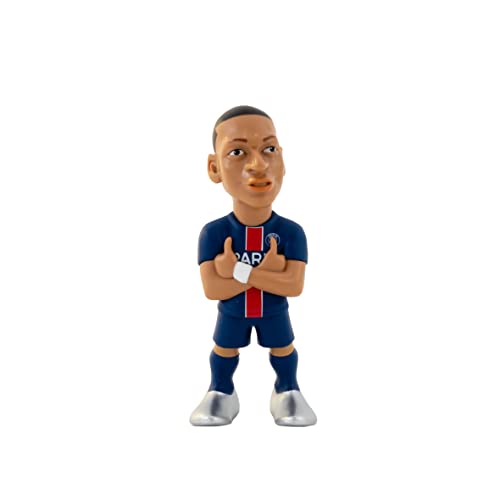 MINIX Collectible Figurines, Figur: PSG – Mbappé, 12 cm Sammelfigur, Ab 17+ Jahren, Deutsch