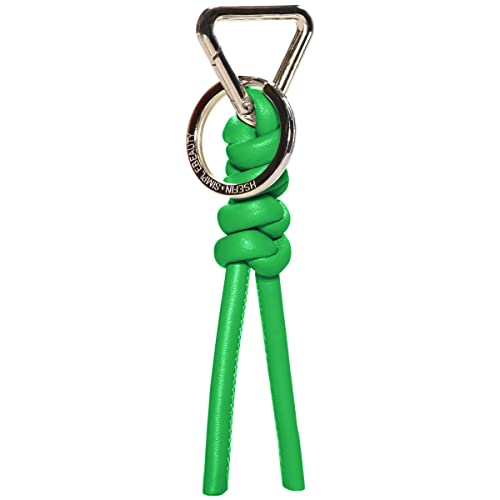 Image of Leather Key Chain Car Universal Unisex Key Chain with Removable Triangle Open Key Ring