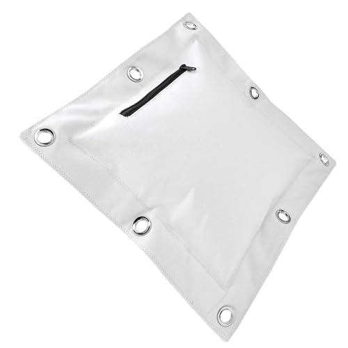 Ycauty Bolsa de arena vacía Wing Chun de lona para boxeo, Muay Thai, tallas S/L (grande, 11 cm)