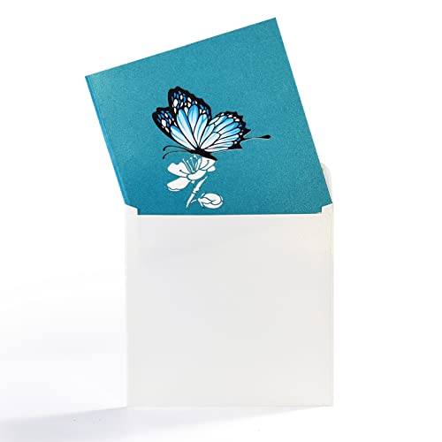 Cutpopup Mother's Day Card Pop Up, Birthday 3D Greeting Card (Butterfly) #TOP7