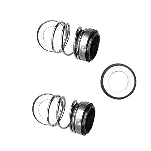 Sello mecánico de resorte, 560A-Cerámica Carbono NBR Bomba de agua Resorte de una sola bobina Sello mecánico del eje de fuelle Sellos del eje(1Piece 560A-30)