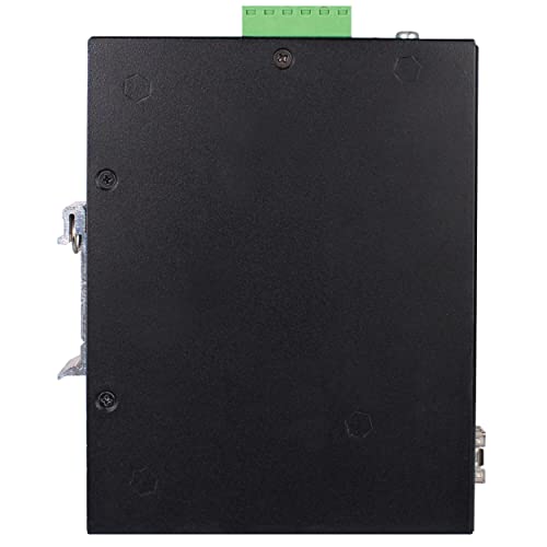 Image of Tripp Lite Industrial 5-Port Managed Gigabit Ethernet Switch, 1 Gbe SFP Slot, 10 /100 /1000 Megabit RJ45 Ports, DIN Mount, -40 to 167F Temperature Range, 3-Year Manufacturer's Warranty (NGI-M05-C1)