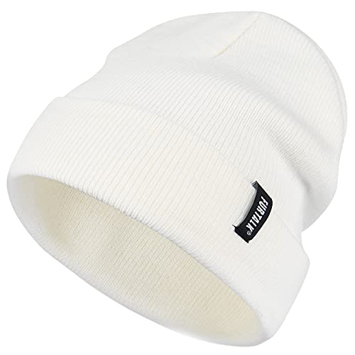 Image of FURTALK Toddler Beanie Baby Boys Girls Beanies Kids Knit Winter Hats for 0-8 Years