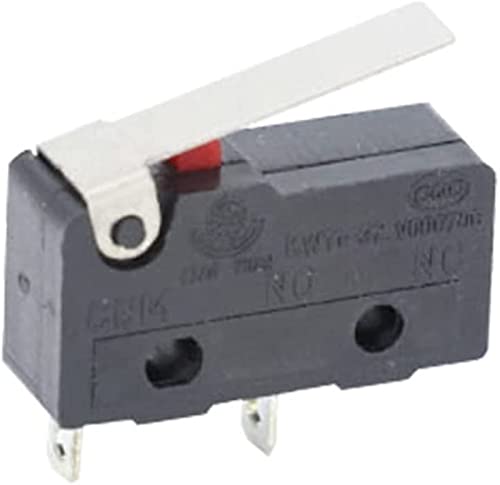 Mini interrupteur de fin course interrupteur d'alimentation NO NC 3Pin levier rouleau 10pcs
