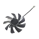 Modèle : T129215SH. KAYOUDE NOUVEAU 85MM 4PIN T129215SH GA92S2U GTX 1060 MINI ventilateur GPU Compatible for ZOTAC 950 960 Mini P106-90 P106-100 de refroidissement carte graphique(Fan-A)