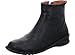 Produktbild Gemini Damen Stiefelette Leder Ankle Boot Keilabsatz 390021-01, Größe:38 EU, Farbe:Schwarz