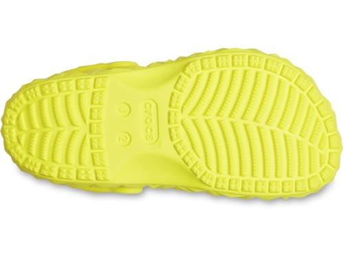 Chaussons Crocs K' Classic Geometric Clog Jaune - vue 4