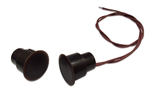 1 pc NO Recessed Door Contacts (Normally Open) This Alarm Door Window Sensor Will Give an Open Signal When The Magnet and Switch are Together