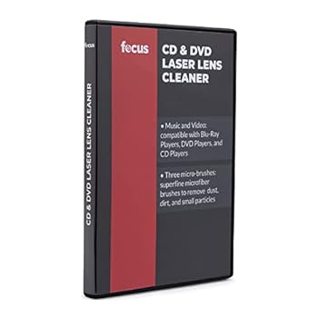 Electronics Focus Camera CD/DVD Lens Cleaner Book