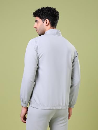 Image of TECHNOSPORT Men's Solid Polyester Techno Lite Jacket With SPF50+ And Microbial Properties
