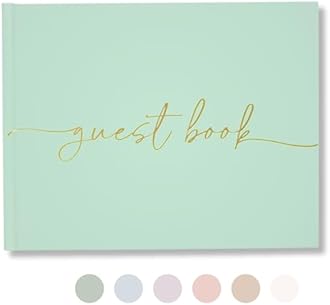 Lamare Wedding Guest Book – Polaroid Guest Book for Wedding Reception, Baby Shower, Birthday, Bridal Shower and Special Event Guestbook – A Stylish Sign in Book for Party - Lined Page