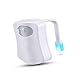 Riaxuebiy LED Toilette Nachtlicht,PIR-Sensor Licht, Auto ON/Off, Kabellose LED WC Beleuchtunglicht Batteriebetriebene Toilettenlicht (16 Farbe-A, 2 Stück)