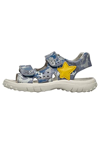 Sandales en Cuir Naturino Dock pour enfant avec imprimé original