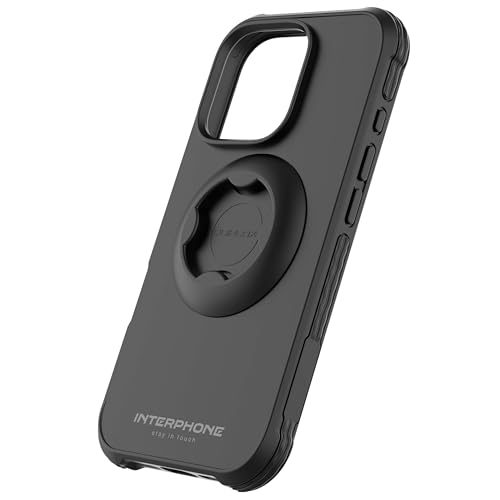 INTERPHONE Quiklox - Case for Apple iPhone 16 PRO Tetraforce for Motorcycle Car or Bike Attachments Quiklox Range – Mobile Phone Holder Cover Motorcycle – Modular QUIKLOX System – Quick Release Black INTERPHONE Quiklox - Case for Apple iPhone 16 PRO Tetraforce for Motorcycle Car or Bike Attachments Quiklox Range – Mobile Phone Holder Cover Motorcycle – Modular QUIKLOX System – Quick Release Black