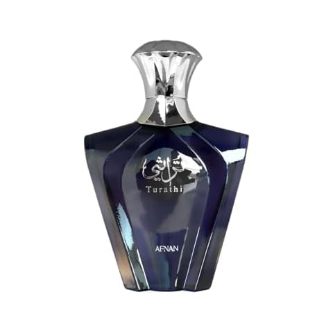 Afnan Turathi Blue Eau de Parfum Spray for Men, 3.0 Fl. Oz Cover