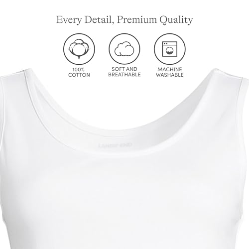 Lands' End Women's Cotton Tank Top3