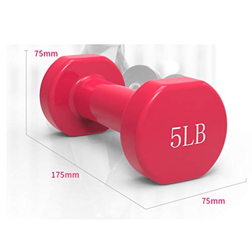 Dumbbell Steel Dumbells Verstelbare Dumbell Sets Huishoudelijke Dames Dipped Plastic Gewichtsverlies Dunne Arm Heren… - Afbeelding 8