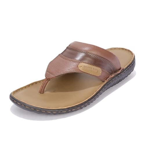 Image of Woodland Men's Leather Slippers